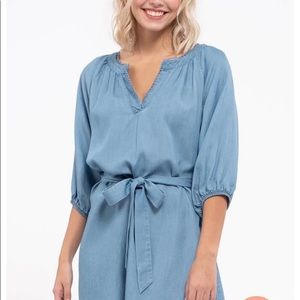 On The River Chambray Dress - image 1